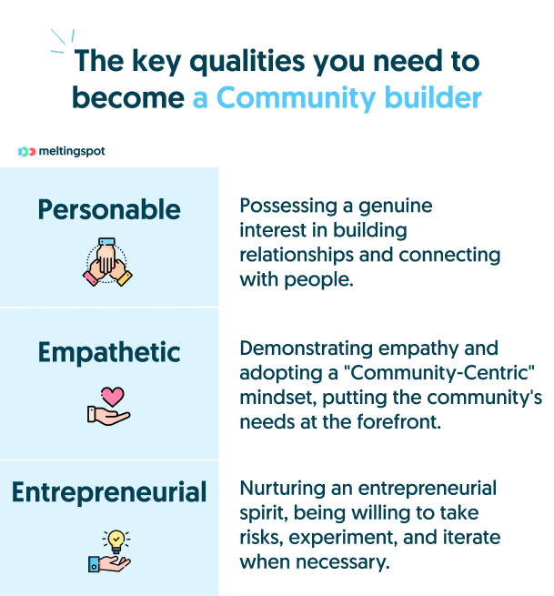 Key qualities of Community builders
