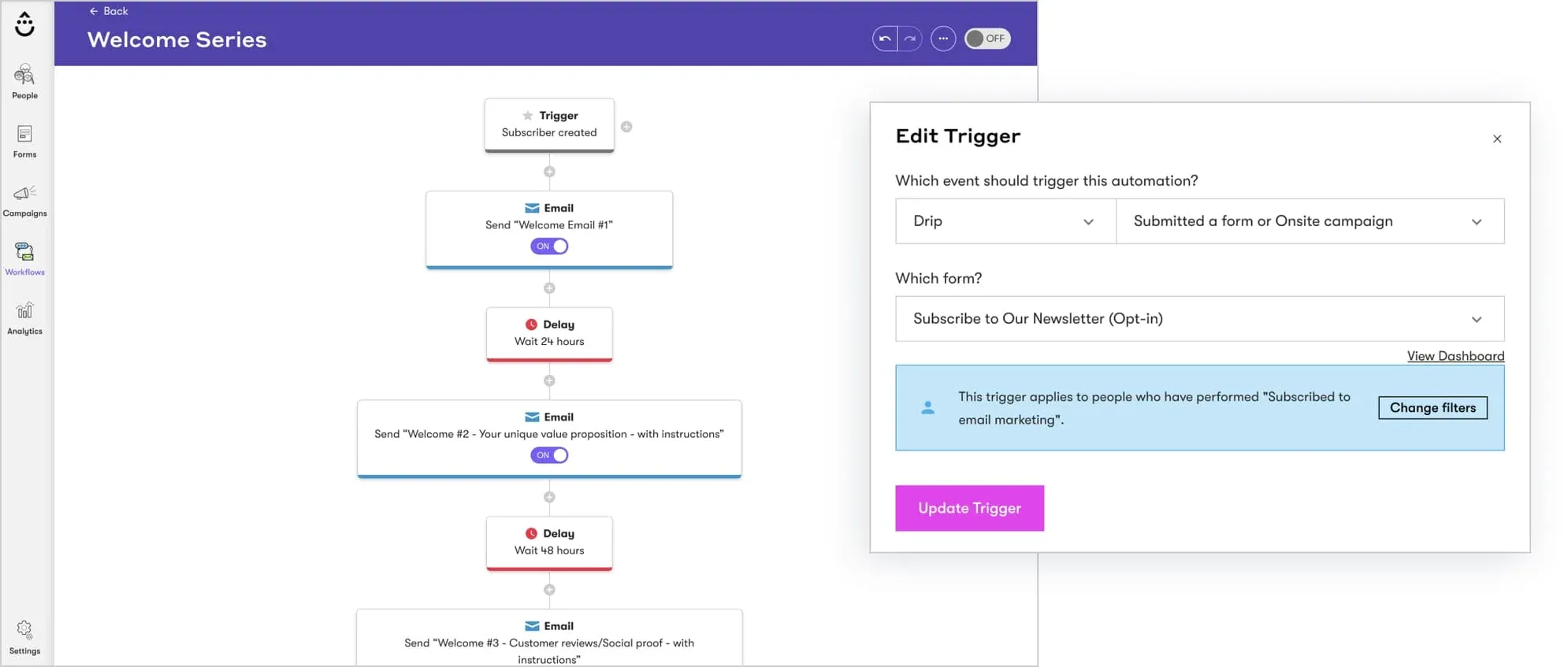 drip marketing email software