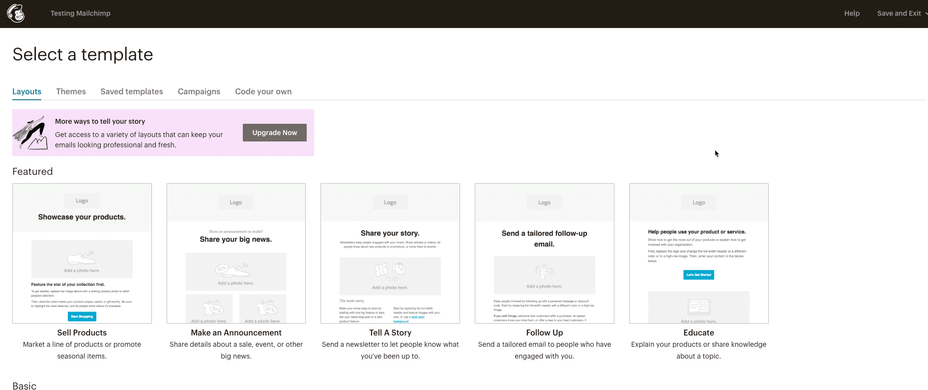 mailchimp marketing email software