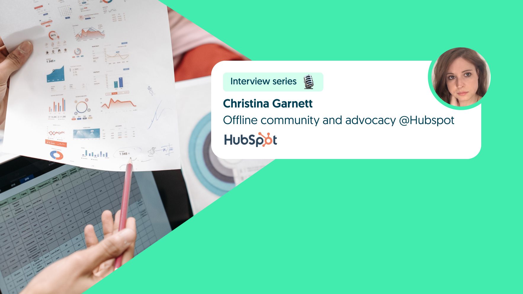 3 Community-Led Growth Lessons by Hubspot with Christina Garnett, Senior Marketing Manager_background